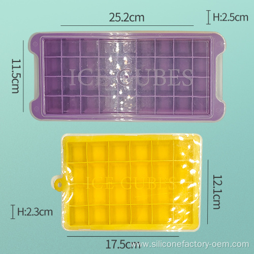 Custom BPA Free Stackable Safety Ice Cube Molds